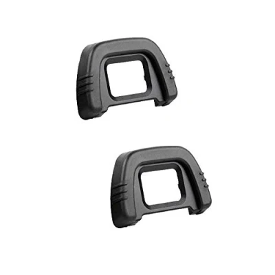 Abbildung von D7000 Augenmuschel Kamera Okular Sucher für Nikon D600 D80 D90 D40 D50 D200 D300, ersetzt DK 21 [2 Packs]
