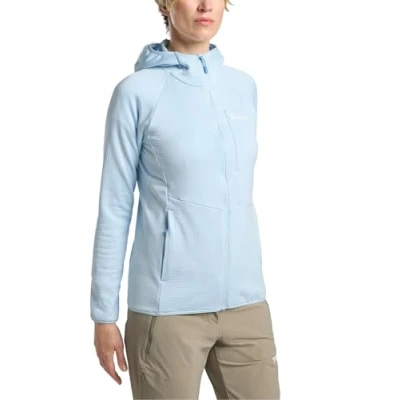 Abbildung von Jack Wolfskin Kolbenberg Hooded FZ W Trainingsjacke, Damen, Größe: Small, Ice blue