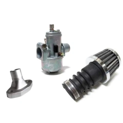 Abbildung von 15mm Vergaser Ansaugstutzen Luftfilter Set für Zündapp CS CX Hai GTS KS C 50