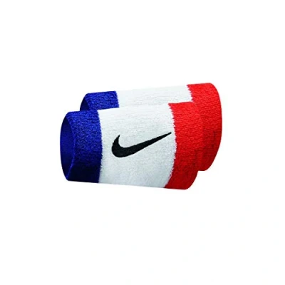 Abbildung von Nike Swoosh Doublewide Handgelenkband Gr. ONESIZE für Lauf und Training in Schwarz
