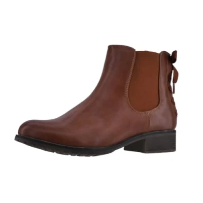 Abbildung von Elara Schnürstiefelette, Damen, Größe: 38, Braun Schuhe