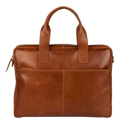 Abbildung von Burkely Aktentasche, Größe: One Size, Cognac