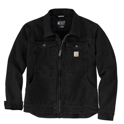 Abbildung von Carhartt Rugged Flex Relaxed Fit Entenjacke für Herren, Schwarz, XXL