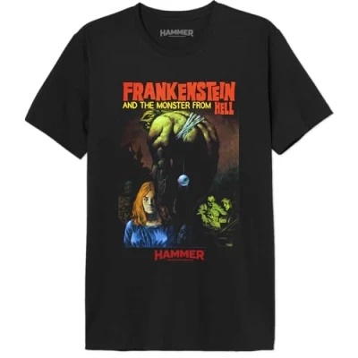 Abbildung von cotton division Herren MEPIFLRTS025 t Shirt Damen, Schwarz, XXL