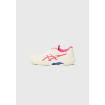 Abbildung von Asics Multicourt Tennisschuh, Damen, Größe: 40, Cream/bright rose Schuhe