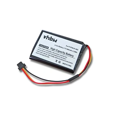 Abbildung von vhbw Akku Ersatz für Tomtom P11P20 01 S02 GPS Navigation Navi (900 mAh, 3,7 V, Li Ion)