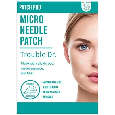 Abbildung von PATCH PRO MICRO NEEDLE Trouble Dr. 9 stk, Microneedle pickel patches, Akne Pflaster, Spot treatment, Fleck, Schönheitsfehler und Makel behandlung, unsichtbare zit patches mit Hydrokolloid