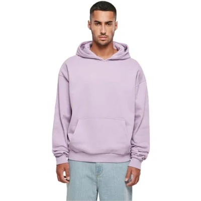 Abbildung von Build Your Brand Herren BY162 Ultra Heavy Cotton Box Hoody Kapuzenpullover, Lilac, XXL