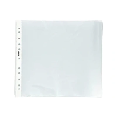 Abbildung von niceday Prospekthüllen Economy DIN A4 PP 11 fach 55 Mikron Transparent 100 Stück