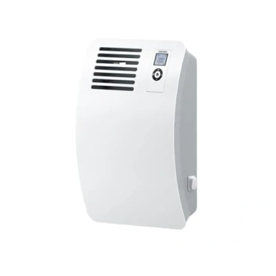 Abbildung von STIEBEL ELTRON Wandkonvektor CON 5 Premium, 0,5 kW für ca. 6 m², VDE geprüft, LC Display, Wochentimer, 120 Min. Kurzzeittimer, Silent Mode, Elektroheizung energiesparend, 237830, Wandmontage