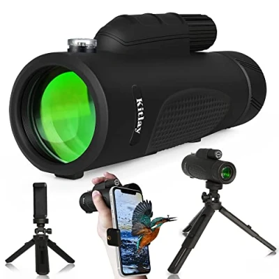 Abbildung von Monokular fernglas 20 x 50 HD Teleskop,Fernrohr Monokulare für Erwachsene Kinder mit Smartphone Halter,Upgrade Stativ,Zoom Handy Vogelbeobachtung Camping Jagd