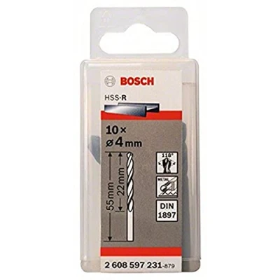Abbildung von Bosch STUBBOR HSS R 4,0X22X55MM 10 STÜCKE