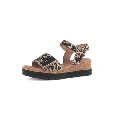 Abbildung von Gabor Plateausandalette, Damen, Größe: 35.5, Beige Schuhe