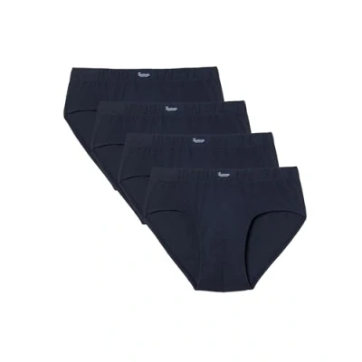Abbildung von abanderado Herren Lote X4 Slip De Algodón Unterkleid, Blau (Marino 0m9), Medium (Herstellergröße: 48) (4er Pack)