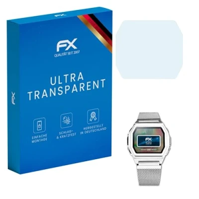Abbildung von atFoliX Schutzfolie kompatibel mit Casio A1000M 1BEF Folie, ultraklare FX Displayschutzfolie (3X)