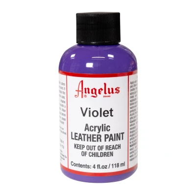 Abbildung von Angelus Lederfarbe Veilchenblau 118ml