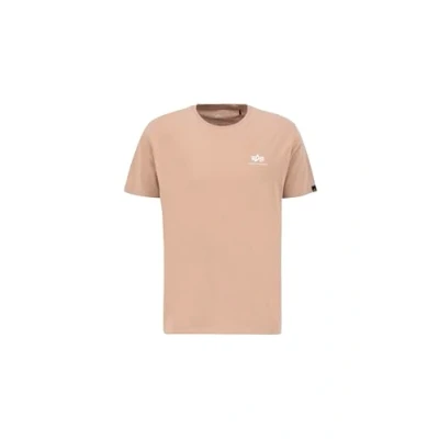 Abbildung von Alpha Industries BACK Tshirt print, Herren, Größe: Medium, Dusty coral