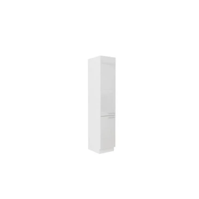 Abbildung von Küchen Preisbombe Hochschrank 40 cm Küche Lara Weiß Hochglanz Küchenzeile Küchenblock Einbauküche