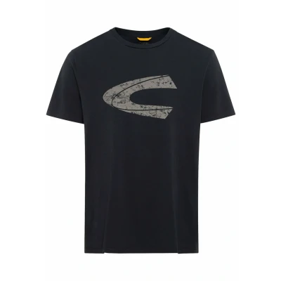 Abbildung von camel active Tshirt print, Herren, Größe: XL, Asphalt