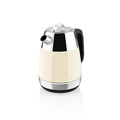 Abbildung von eta Wasserkocher &quot;STORIO ETA918690040&quot;, 1,7 l, 2150 W, Edelstahl, Thermosicherung