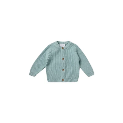 Abbildung von Stellou &amp; friends Strickjacke FEIN für Kinder, Größe: 62/68, Pistachio