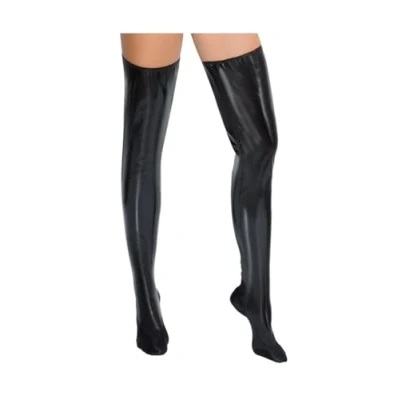 Abbildung von Bettstiefel aus Lack mit Stretch Einsätzen