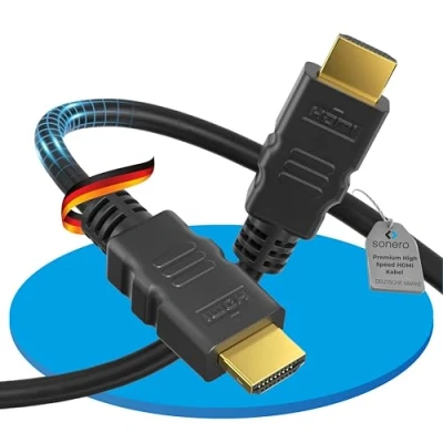 Abbildung von sonero Premium High Speed HDMI Kabel mit Ethernet 2,00m