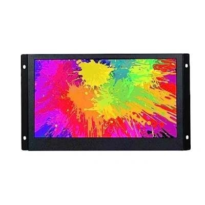 Abbildung von VSDISPLAY 11,6 Zoll 1366 x 768 HD 4:3 400 Nit IPS Industrieller LCD Monitor, HDMI VGA Videoeingang, Metallgehäuse mit Halterung