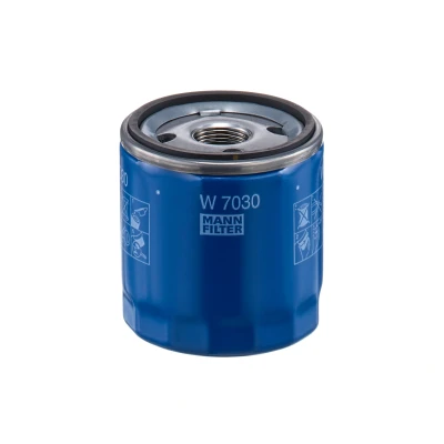 Abbildung von MANN FILTER W 7030 Ölfilter M 22 X 1.5 Anschraubfilter JEEP: Patriot, Compass, DODGE: Caliber, Journey MPV, ALFA ROMEO: Stelvio, Giulia Limousine