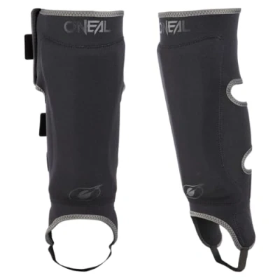Abbildung von O&#039;NEAL Schienbein Protektoren Motocross Enduro Motorrad Leichter Schienbeinschützer, bequemes Neopren Material Straight Shin Guard V.23 Erwachsene Schwarz Größe M