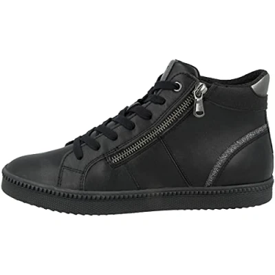 Abbildung von Geox Blomiee Sneaker high, Damen, Größe: 35, Black Schuhe