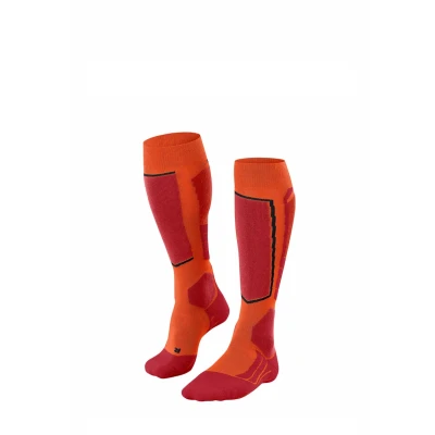 Abbildung von Falke Kniestrümpfe, Herren, Größe: 39 41, Flash orange