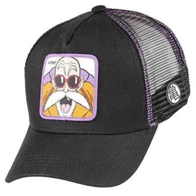 Abbildung von Capslab Freegun Dragon Ball Z Kame Cap CL DBZ 1 KAMC, Mens with a Visor, Black, One Size EU