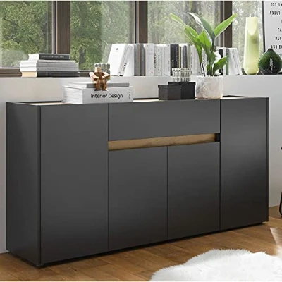 Abbildung von Lomadox Sideboard CRISP 61, Wotan Eiche Nb. 170/87/40 cm