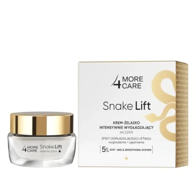 Abbildung von More4Care Snake Lift Creme Bügeleisen intensiv glättend pro Tag 50 ml