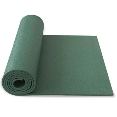 Abbildung von Schaumstoff Campingmatte Gymnastikmatte Aerobic Yoga Matte 180 x 50 0,8 210g (dunkelgrün)