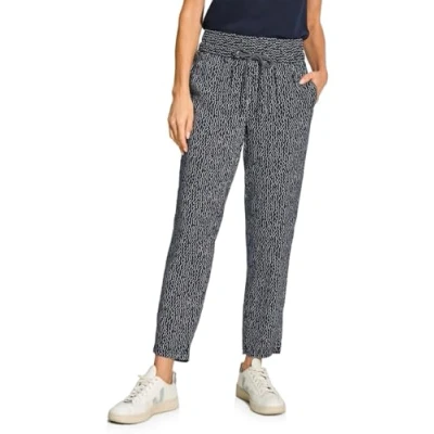 Abbildung von Cecil Regular FIT Jogginghose, Damen, Größe: XXLx28, Blau