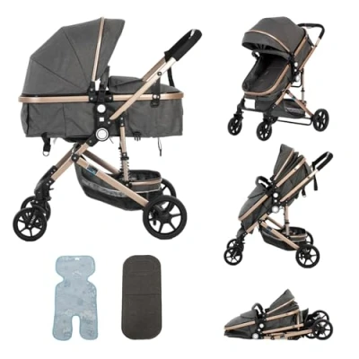 Abbildung von IKIDO Kombi Kinderwagen 2 in 1