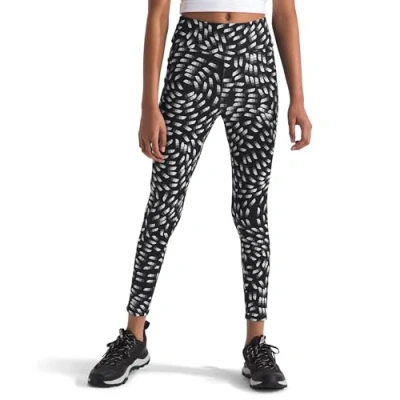 Abbildung von THE NORTH FACE Mädchen Never Stop Leggings, TNF Black Vector Field, 176