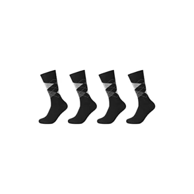 Abbildung von camano 4 PACK Socken, Herren, Größe: 43 46, Grey combi