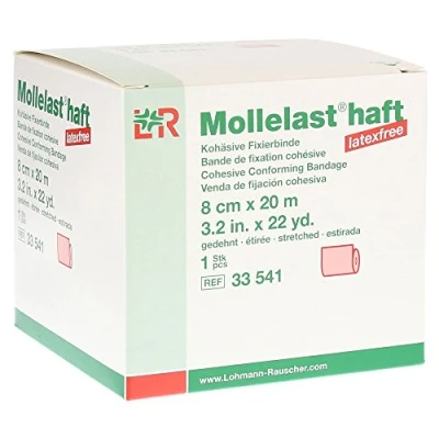 Abbildung von Mollelast haft Binden latexfrei 8 cmx20 1 St