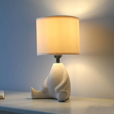 Abbildung von JUST LIGHT Tischleuchte TED, Ein /Ausschalter, Leuchtmittel wechselbar, Warmweiß, Schalter, Schnurschalter, ExklusiveE27