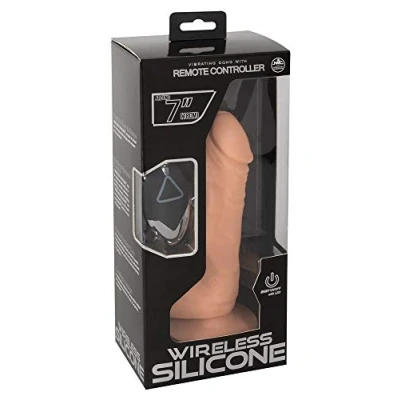 Abbildung von Naturvibrator „Wireless Silicone“ mit Fernbedienung