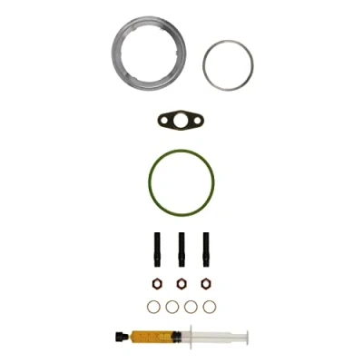 Abbildung von AJUSA JTC11843 Montagesatz, Lader with studs, syringe oil mit Dichtungen Montageanleitung BMW: 5 Touring, 3 Limousine