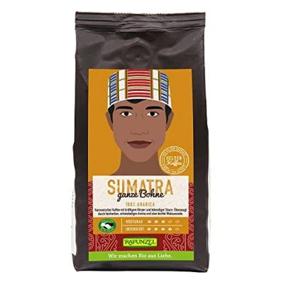 Abbildung von Heldenkaffee Sumatra, ganze Bohne HIH