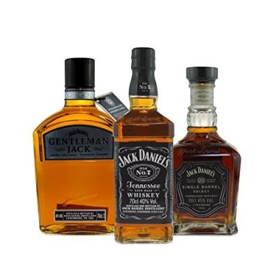 Abbildung von Jack Daniel&#039;s Paket (Jack Daniels 0,7l, Gentleman Single Barrel 0,7l) 3x0,7l