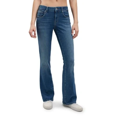 Abbildung von Mavi Bella Midrise Jeans Bootcut, Damen, Größe: 27x30, Blau