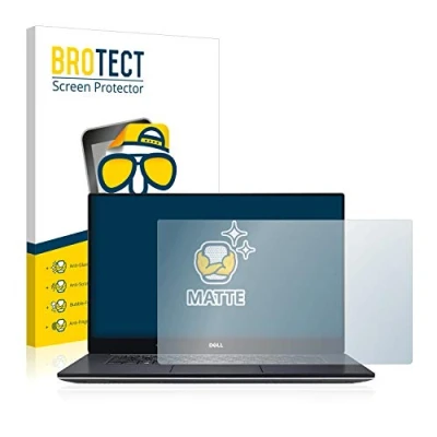 Abbildung von BROTECT Entspiegelungs Schutzfolie für Dell XPS 15 9560 Matte Displayschutz Folie, Anti Reflex, Fingerprint