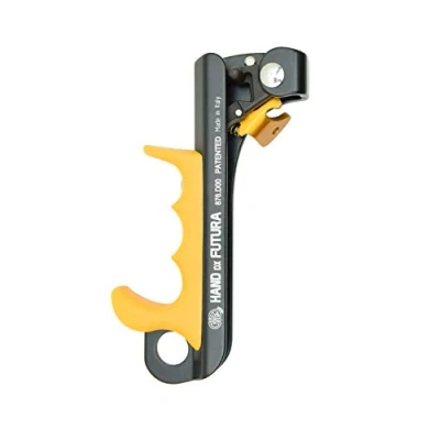 Abbildung von Kong Italy Futura Hand RH, Verriegelung, schwarz/orange, 140 mm