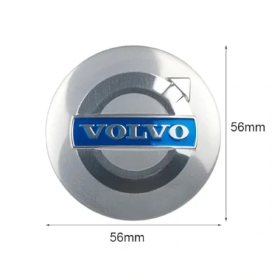 Abbildung von 4 Stück Nabendeckel Aufkleber für Volvo 56mm,Radkappen Nabenkappen Abdeckkappen Radnabenkappen Felgendeckel Radnabenabdeckung Sticker,B
